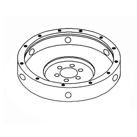 Aftermarket Tractor Flywheel Without Ring Gear For MF 2675 2705 41117221 744779M91